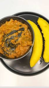 Owoh and plantain 